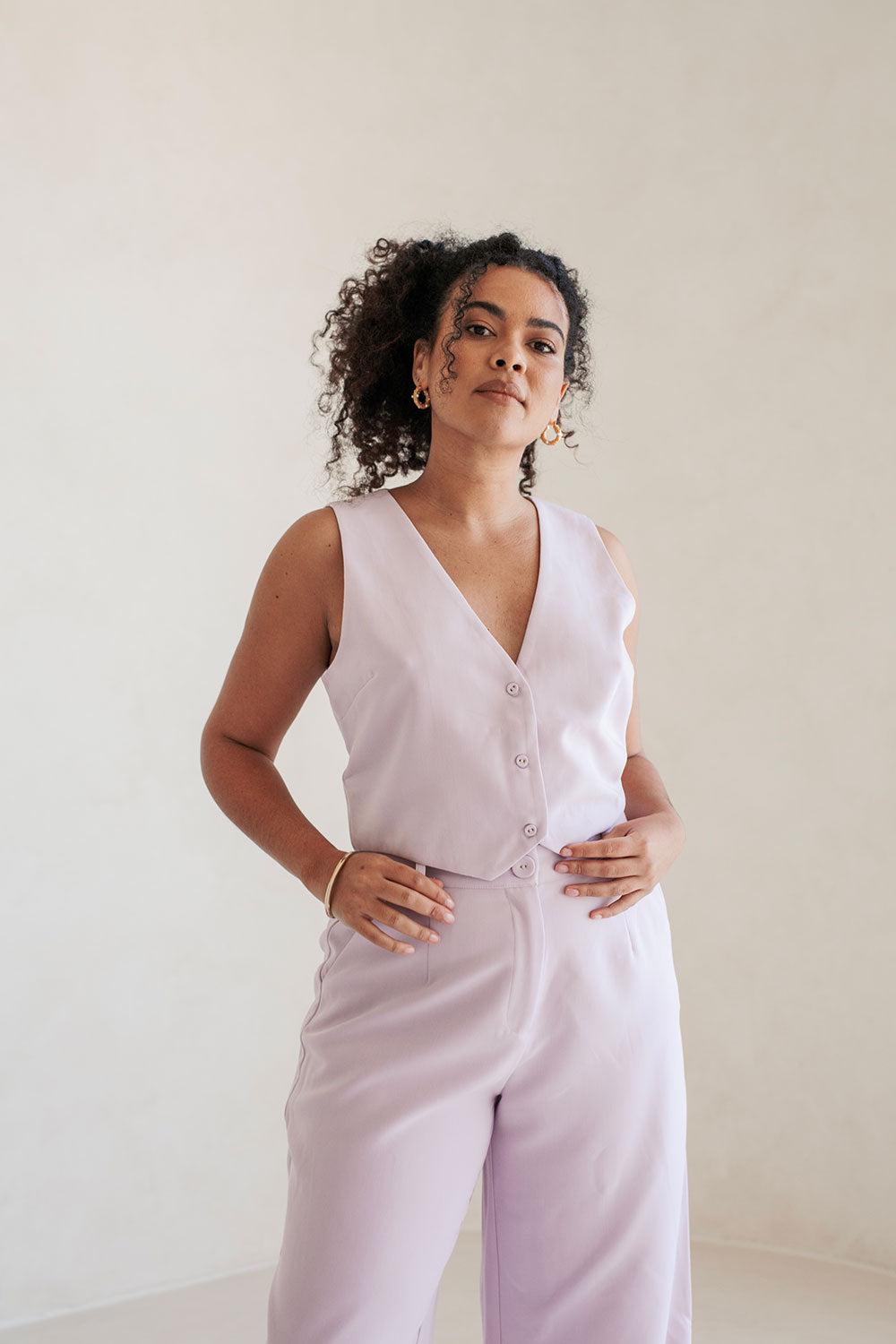 Peri Top - Lavender Product Image