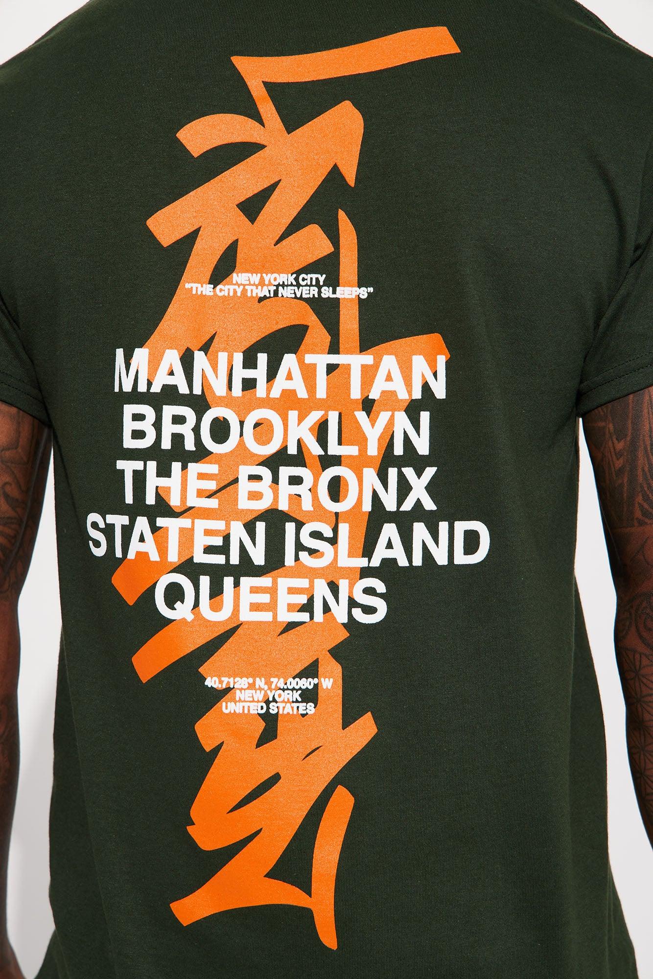 NYC Graff Short Sleeve Tee - Green Product Image