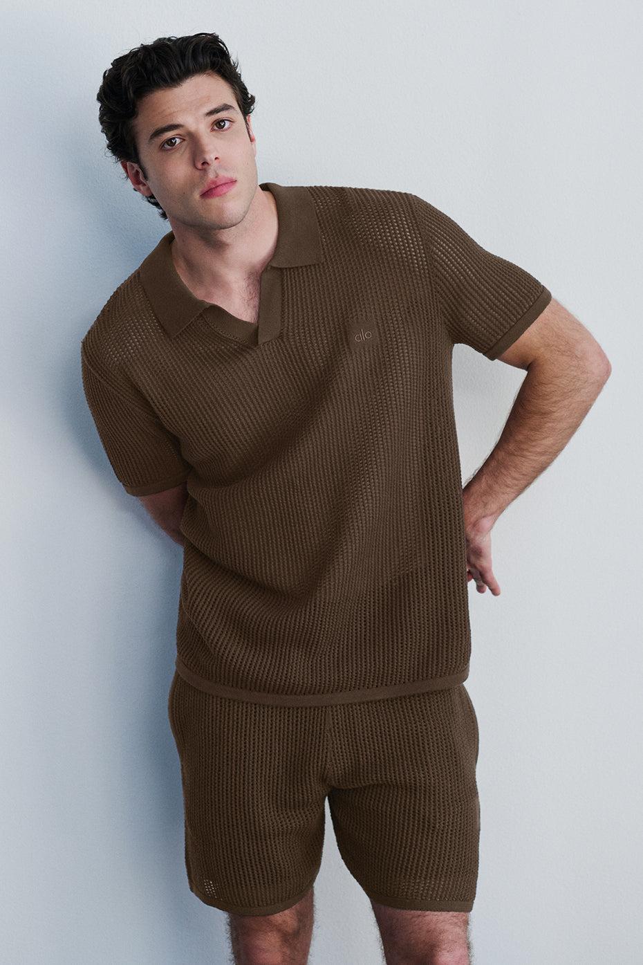 Open-Knit Short - Espresso Product Image