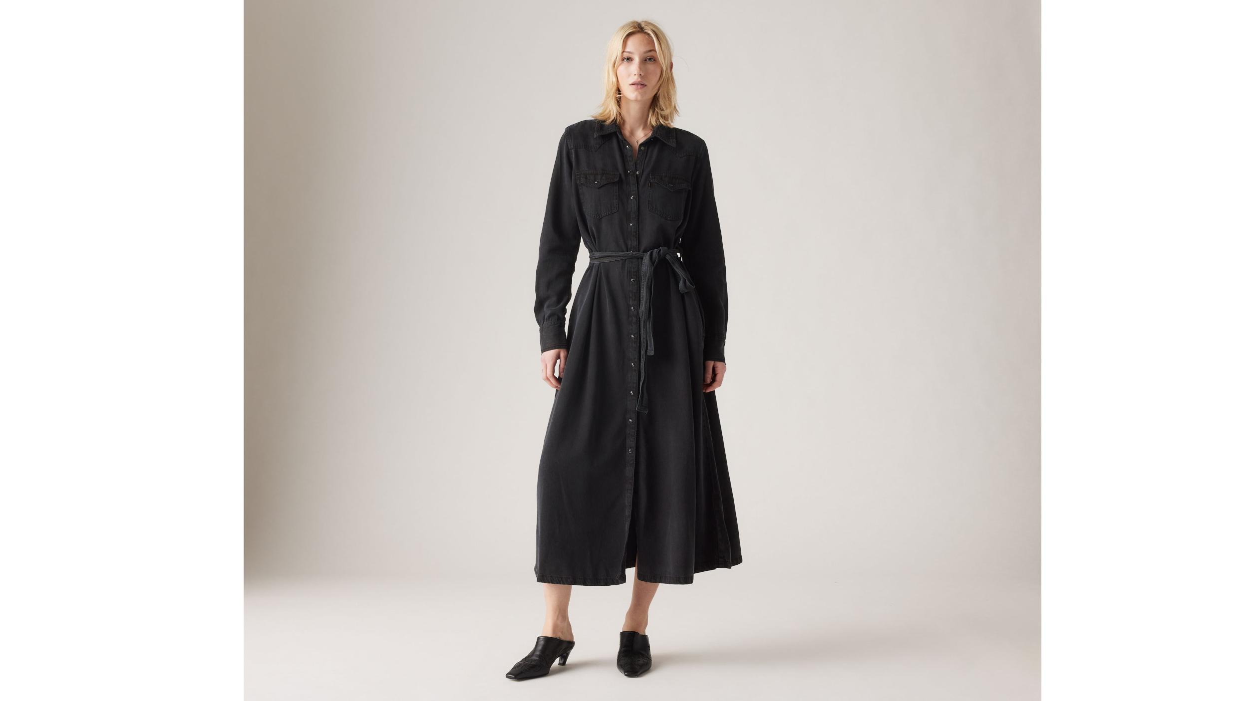 Quinney Denim Dress Product Image