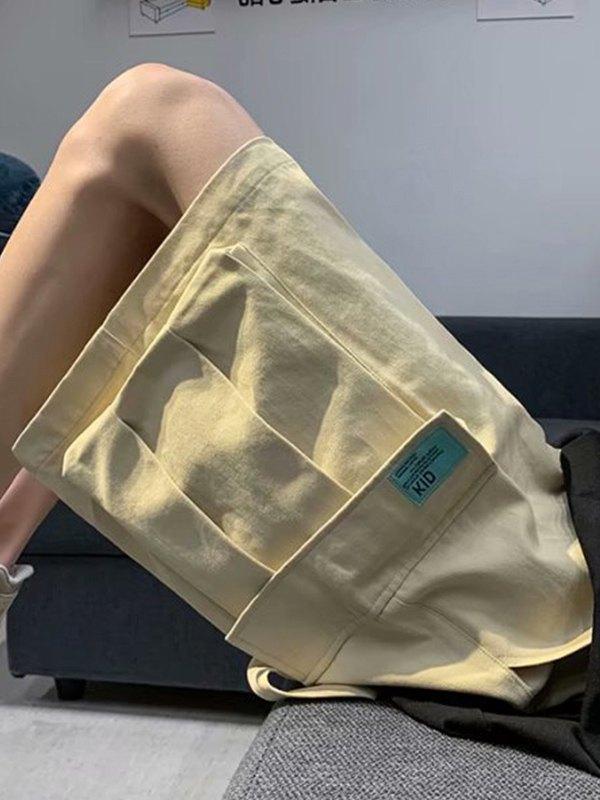 Men's Casual Straight Leg Cargo Shorts Product Image