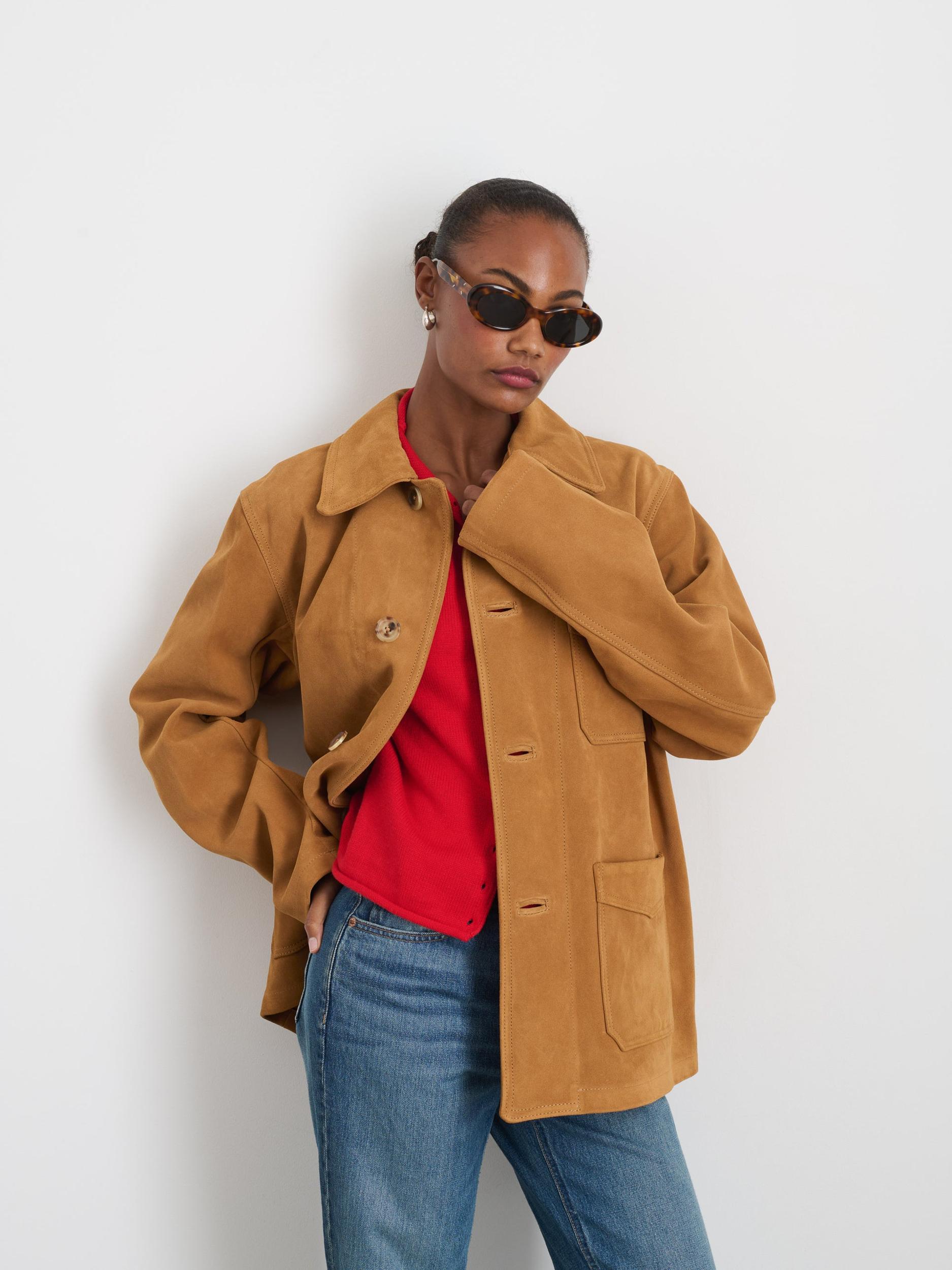 Owen Barry x Alex Mill Work Jacket in Suede Product Image