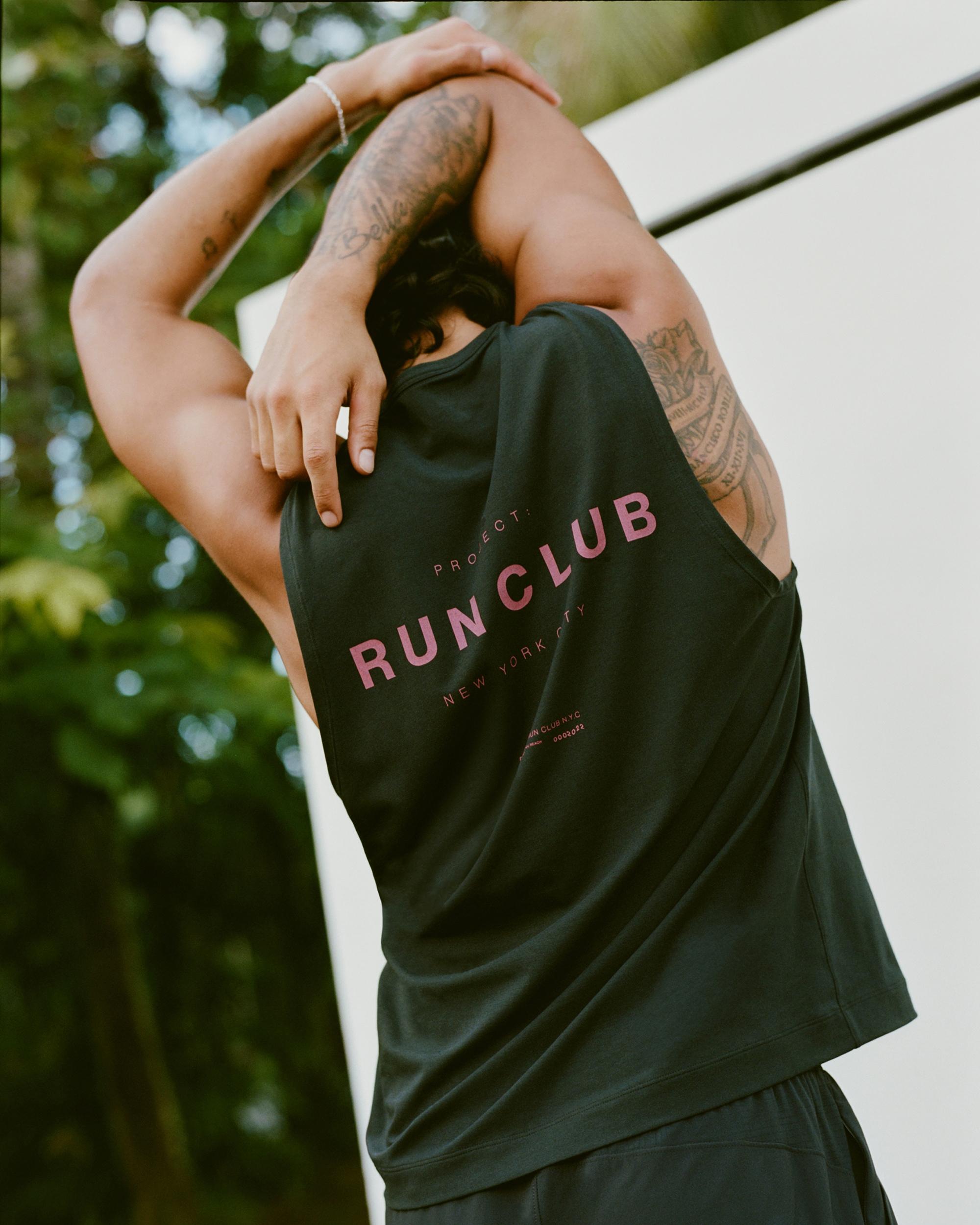 YPB Active Cotton-Blend Graphic Tank Product Image