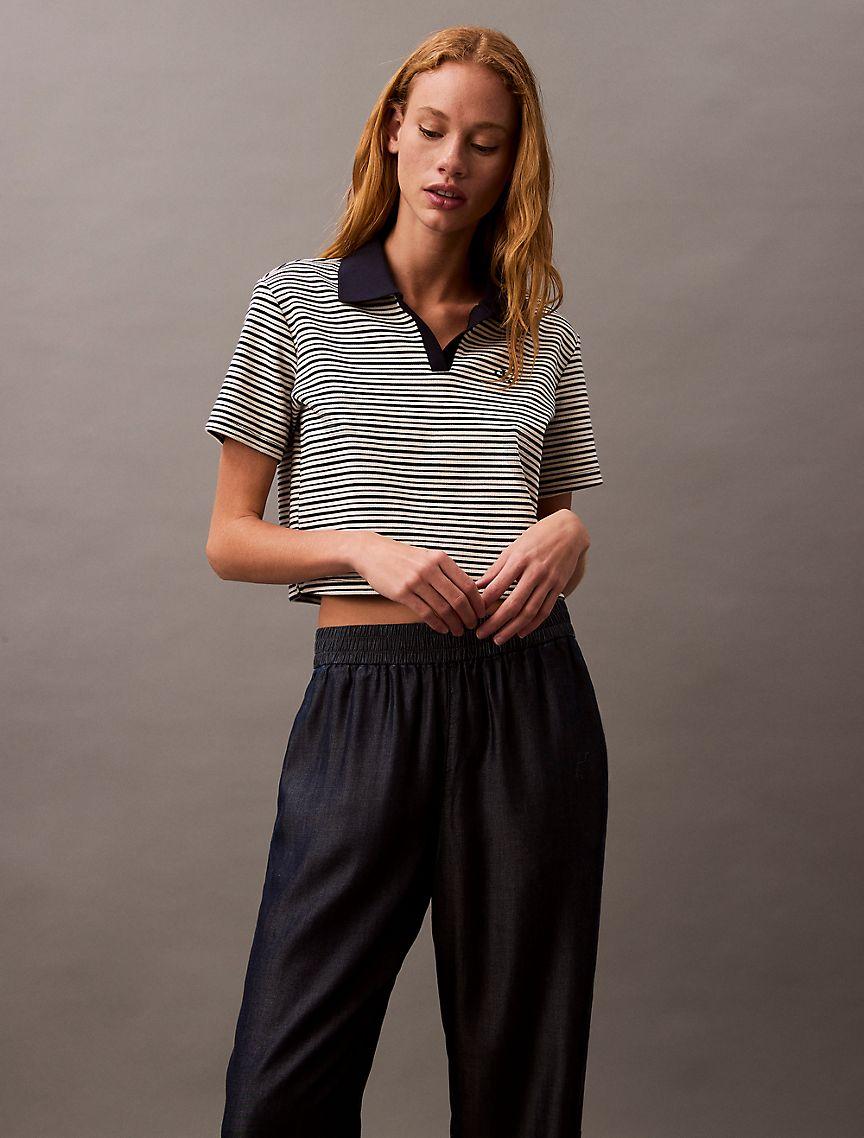 Relaxed Denim Pull-On Jeans Product Image