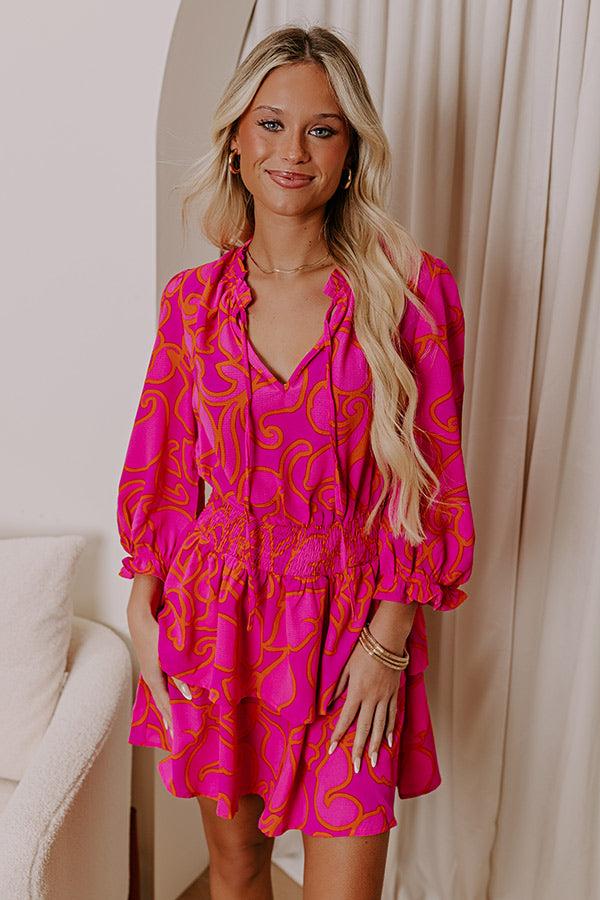 Stay Sweet Floral Mini Dress Product Image