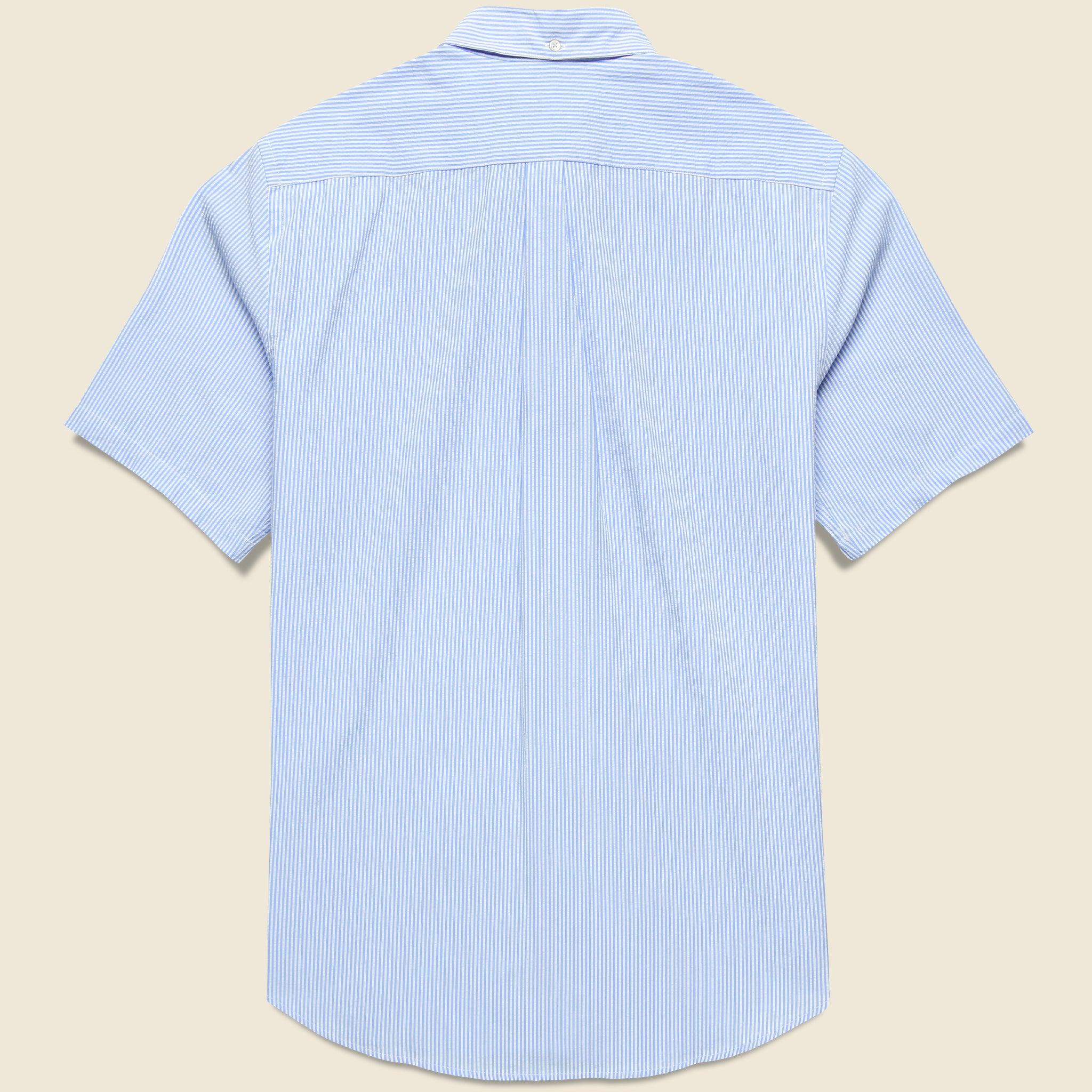 Striped Atlantico Seersucker Shirt - Blue Product Image