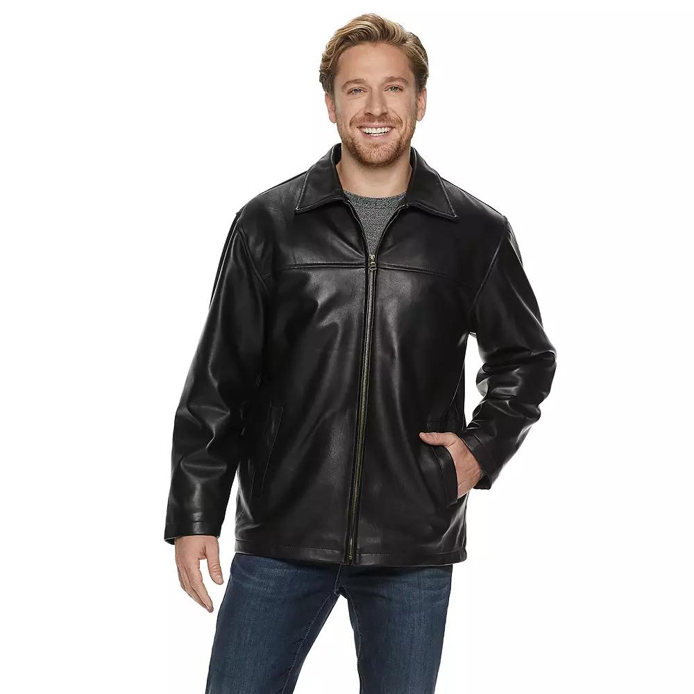 Men's Vintage Leather Lambskin Jacket,  Product Image
