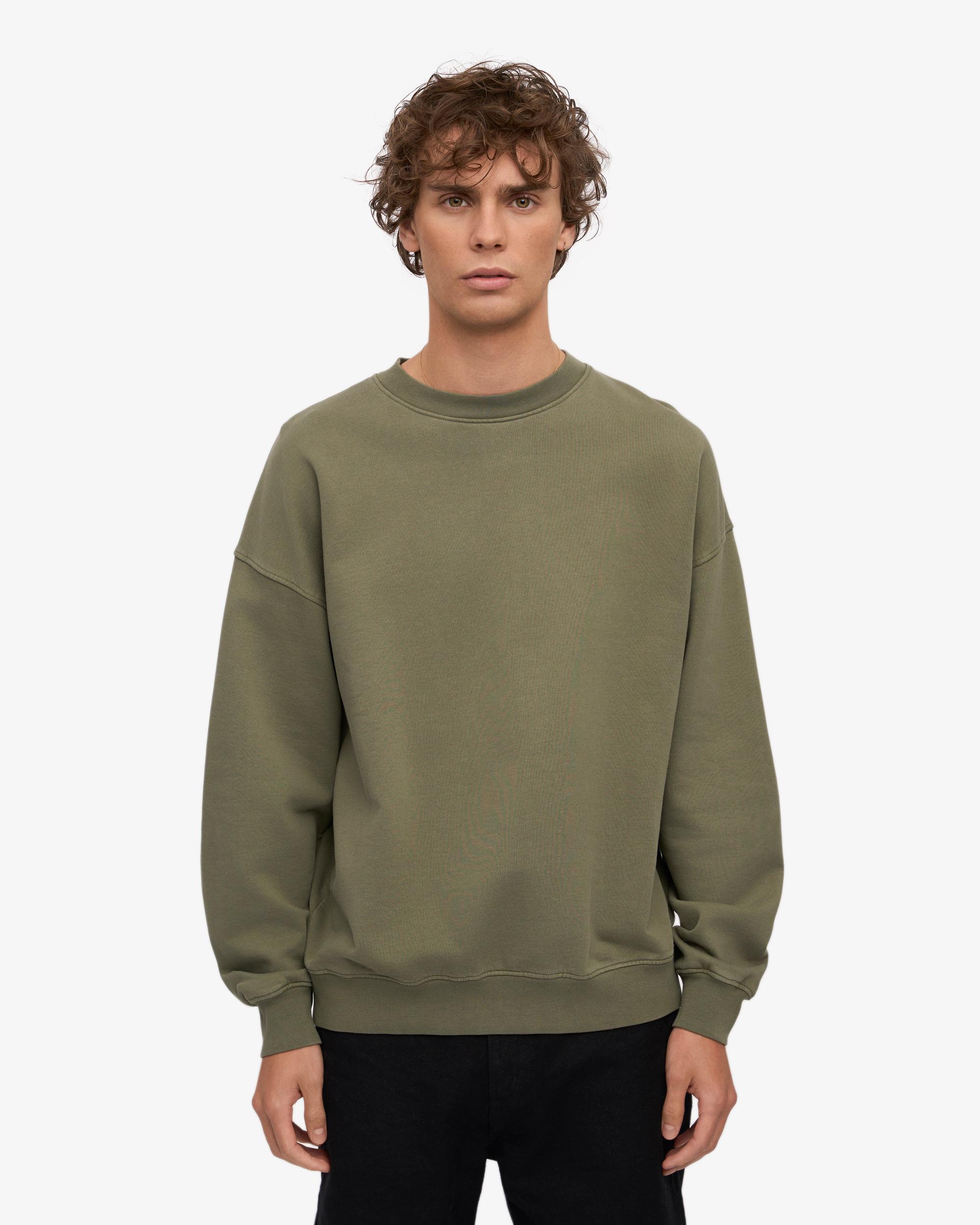 Organic Oversized Crew - Sahara Camel Product Image