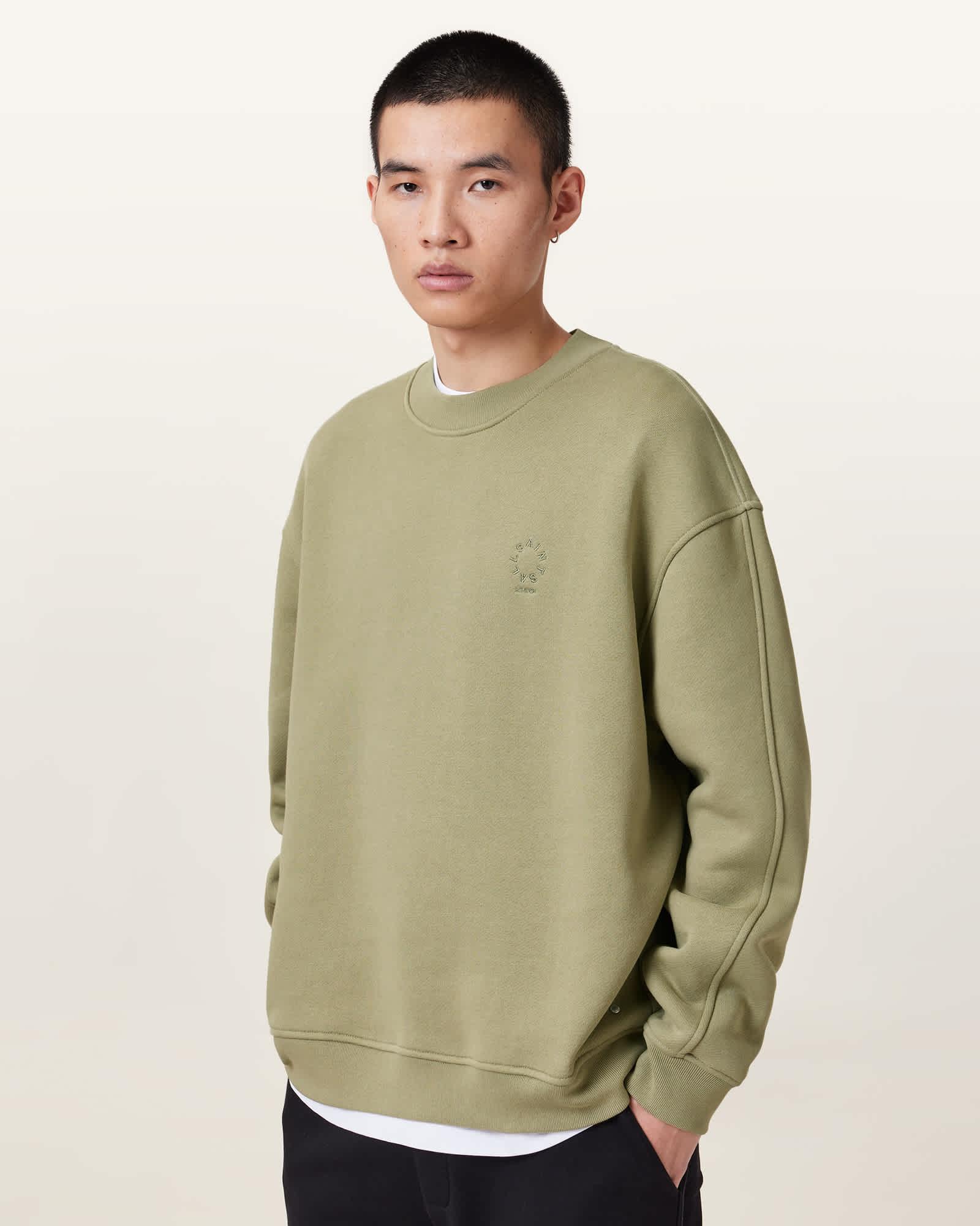 Haven Embroidered Logo Oversized Sweatshirt Product Image