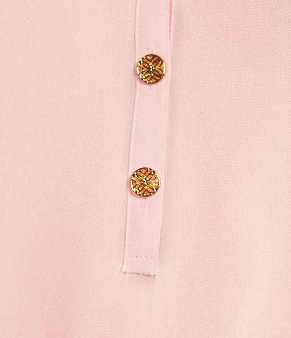 Lilly Pulitzer Elsa Silk V-Neck Bracelet Sleeve Top Product Image