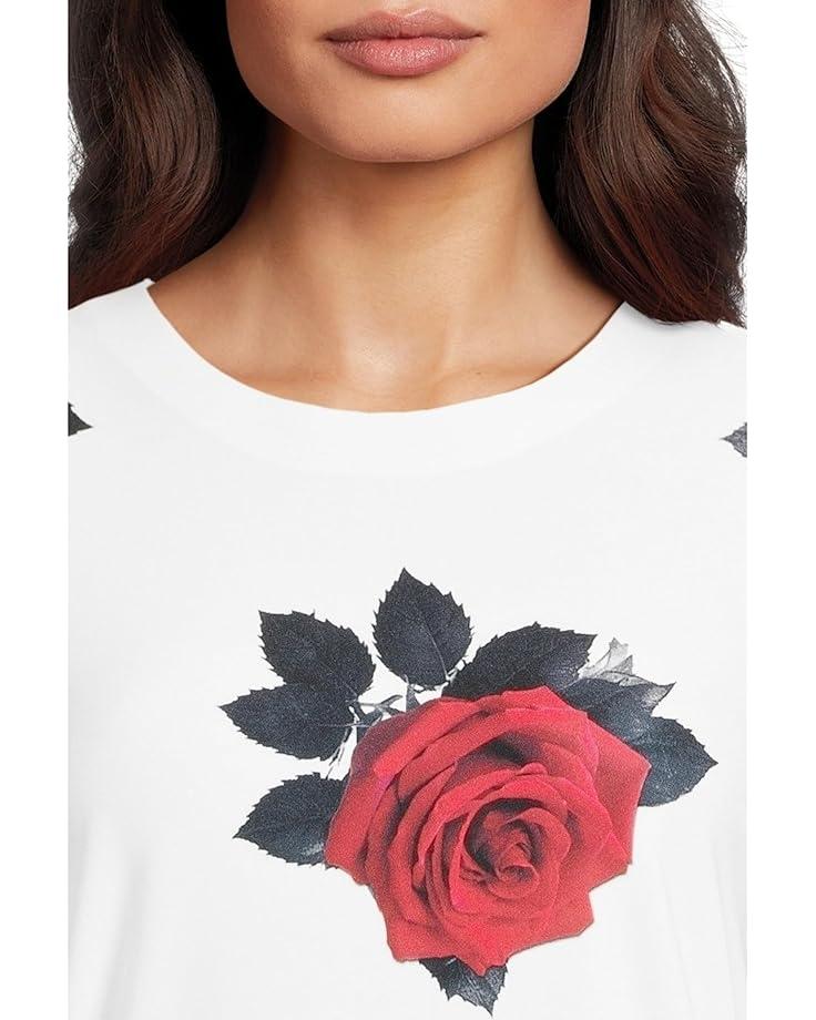 Women's Norma Kamali Long Sleeve Crew Top Shorts Product Image