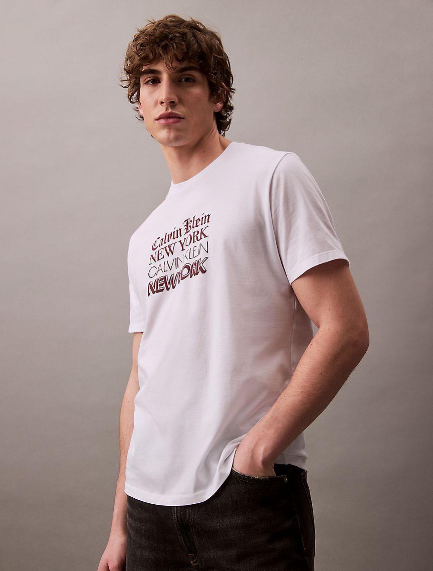 Logo Font Graphic Classic T-Shirt Product Image