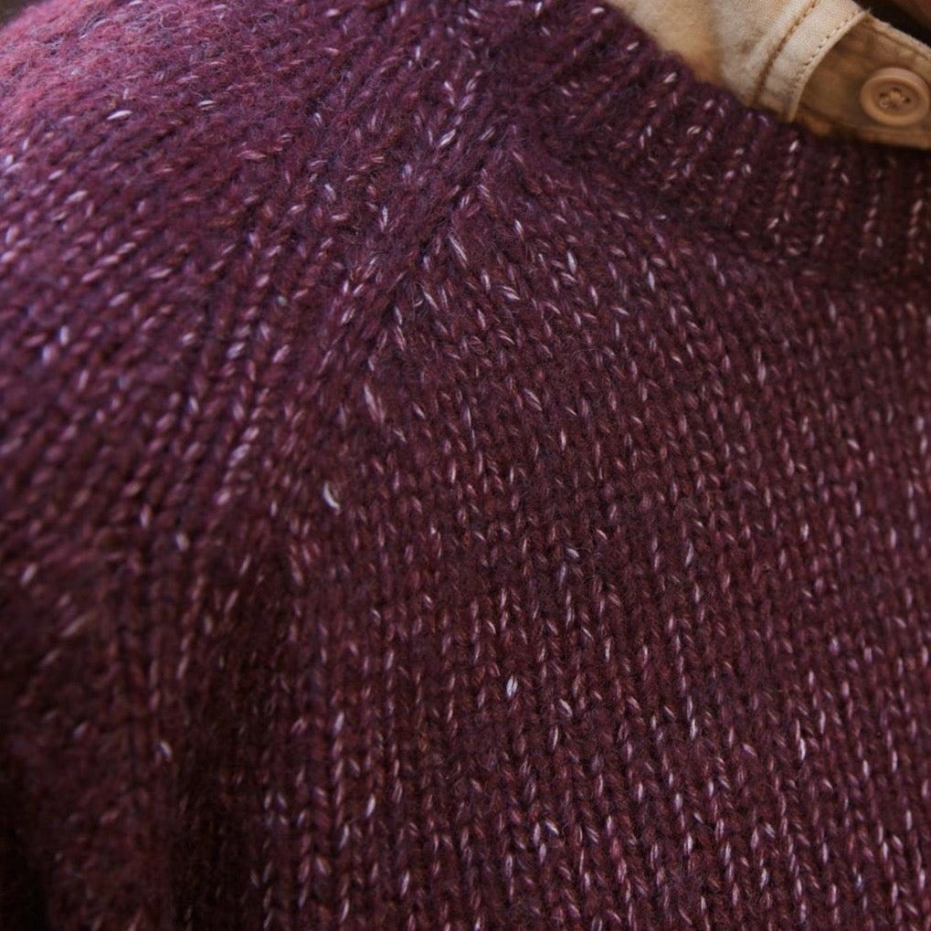 Collegiate Sweater Crew - French Roast Product Image