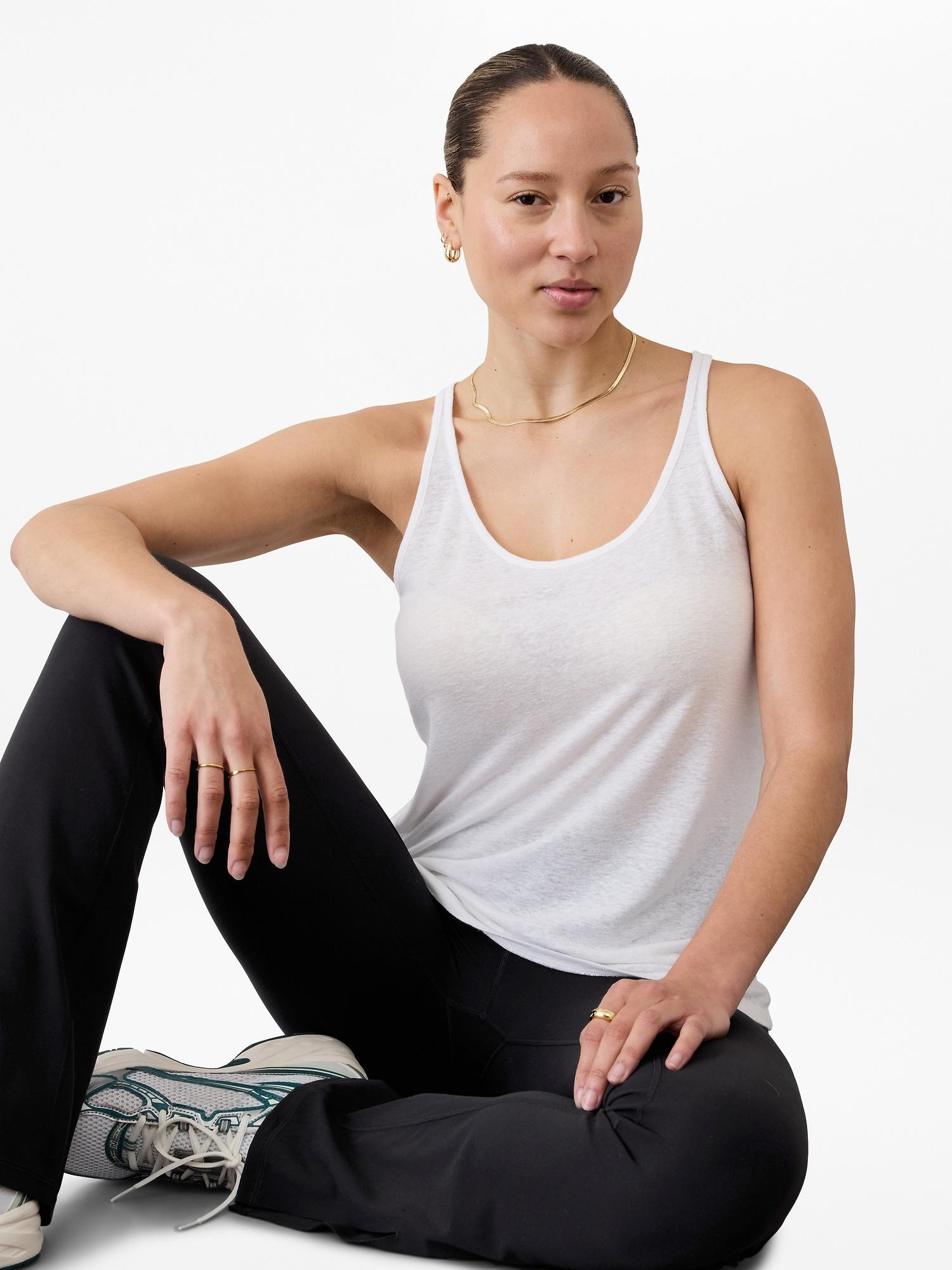 Getaway Linen Blend Tank Product Image