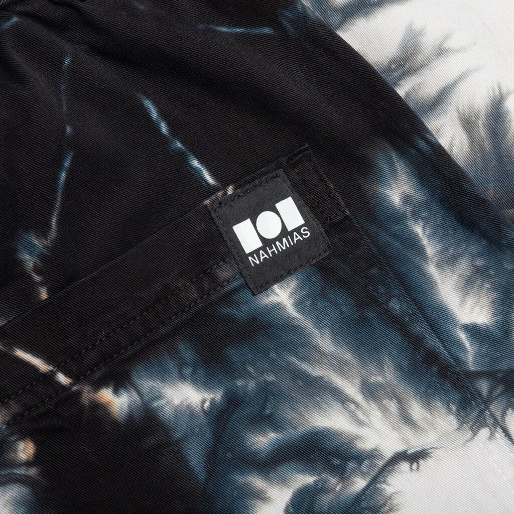 Tye Dye Baggy Trousers - Blue Tye Dye Male Product Image