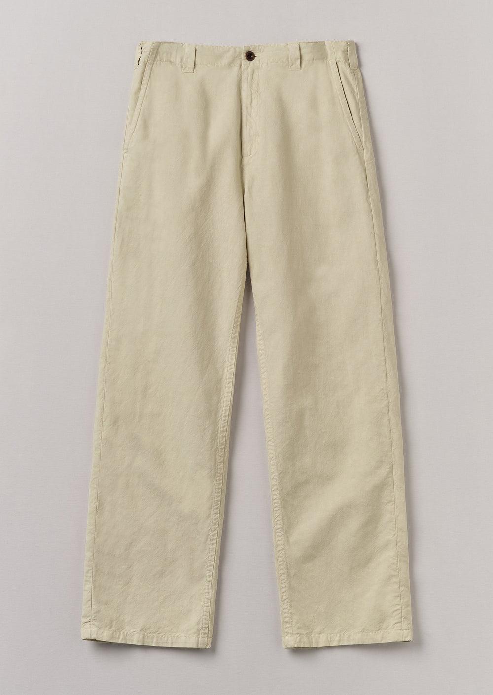 Rory Cotton Linen Drawstring Pants | Wood Ash Product Image