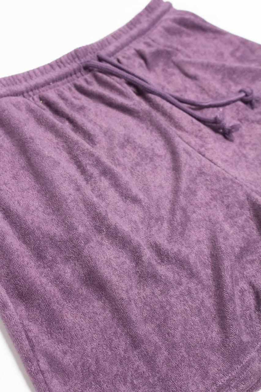 Plum Terry Shorts Product Image