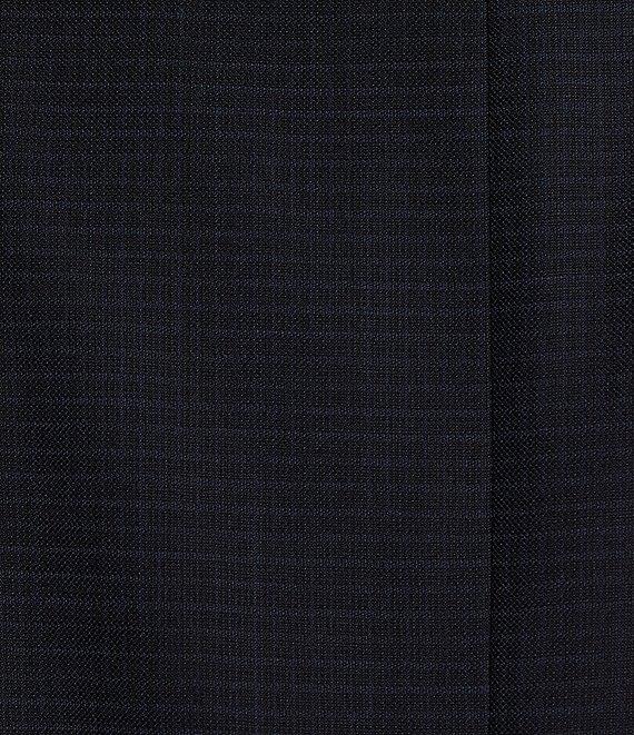 Hickey Freeman Classic Fit Flat Front Check Pattern 2-Piece Suit Product Image
