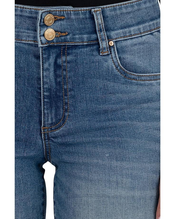 Amy Crop Straight Leg Roll Up With Raw Hem Product Image