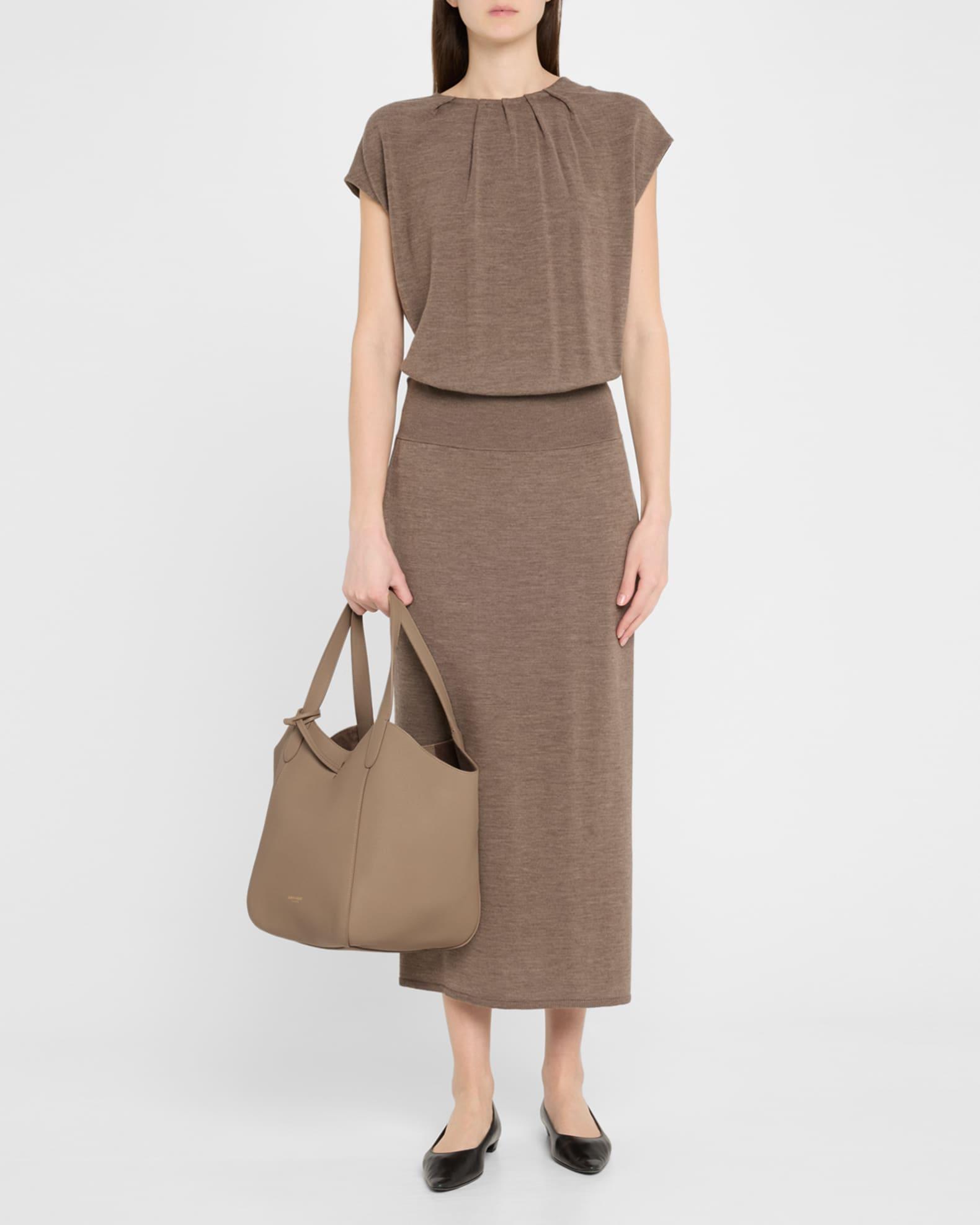 Gem Medium Grain Leather Tote Bag Product Image