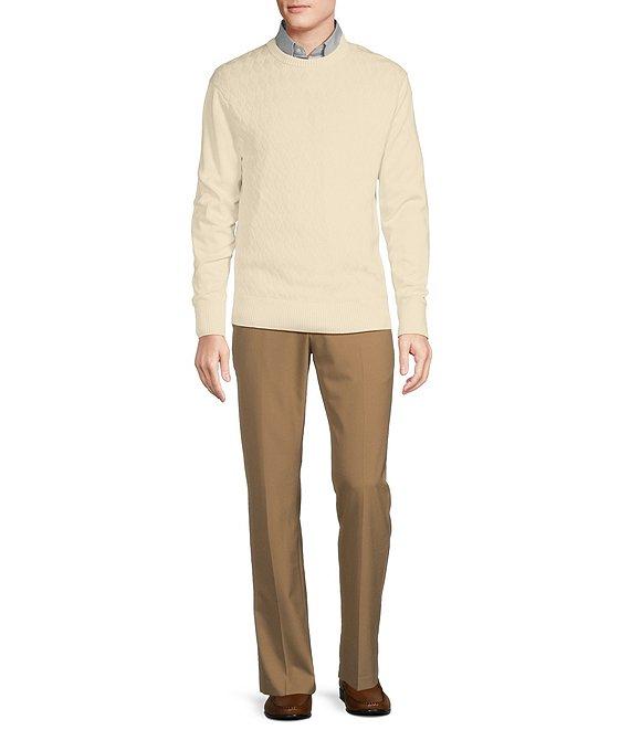 Daniel Cremieux Signature Label Supima Diamond Pattern Sweater Product Image