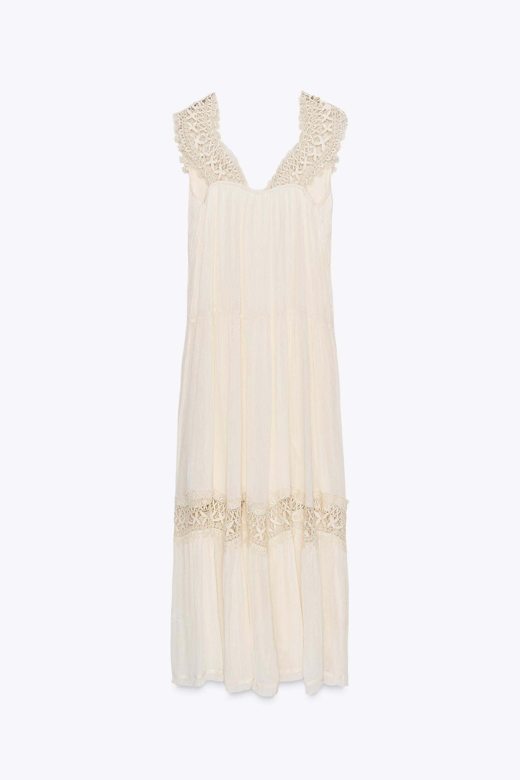 COMBINATION LACE SLIP DRESS Product Image