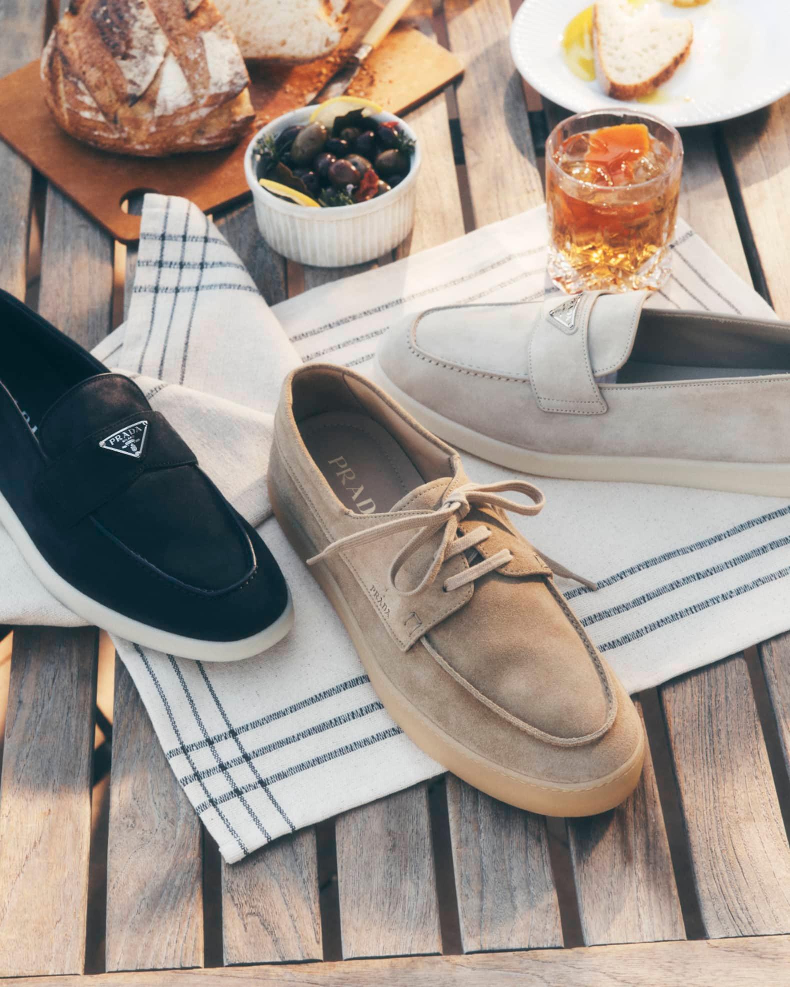 Men's Suede Boat Shoes Product Image