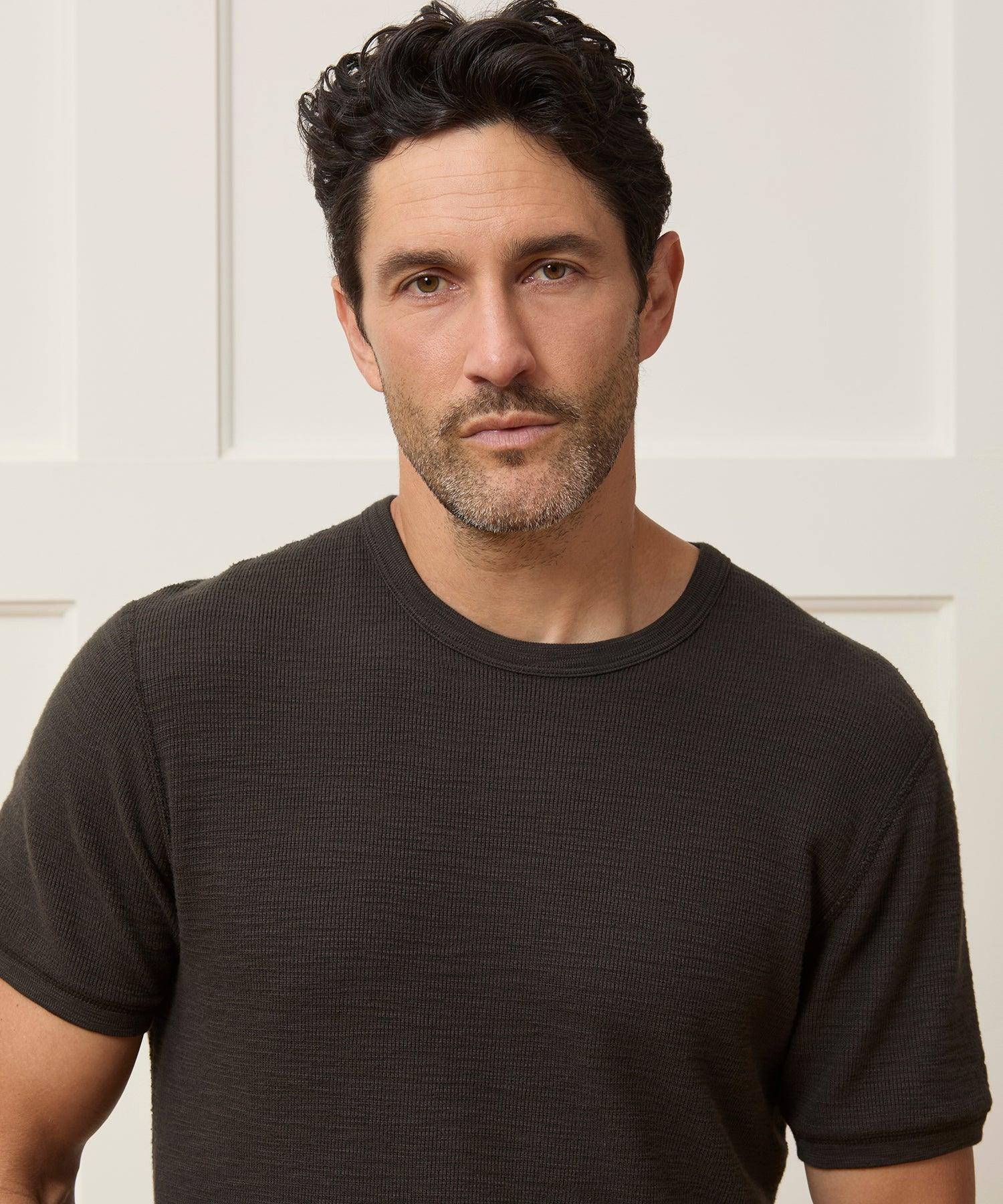 Lightweight Mini Waffle Tee Product Image