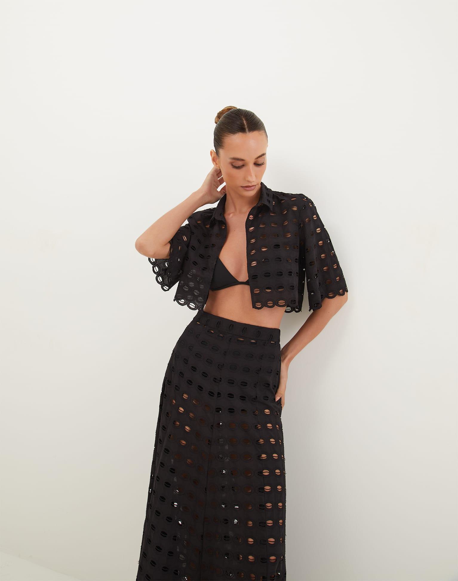 Lauren Blouse - Black Product Image