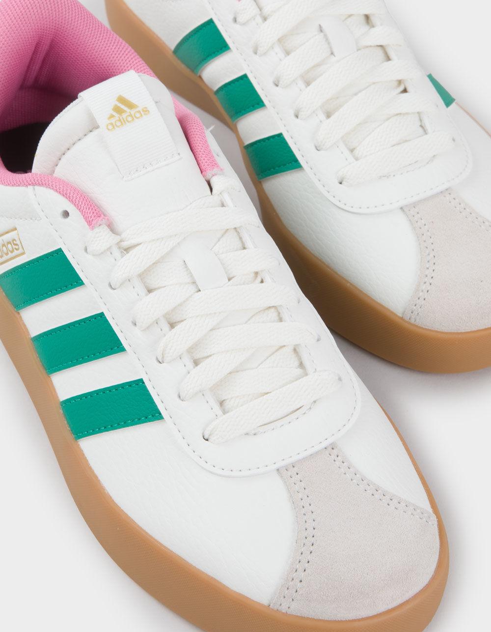 ADIDAS VL Court 3.0 Womens Shoes - WHITE/GREEN Product Image