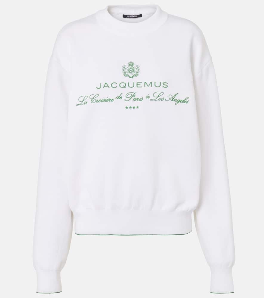 logo-embroidered sweatshirt Product Image