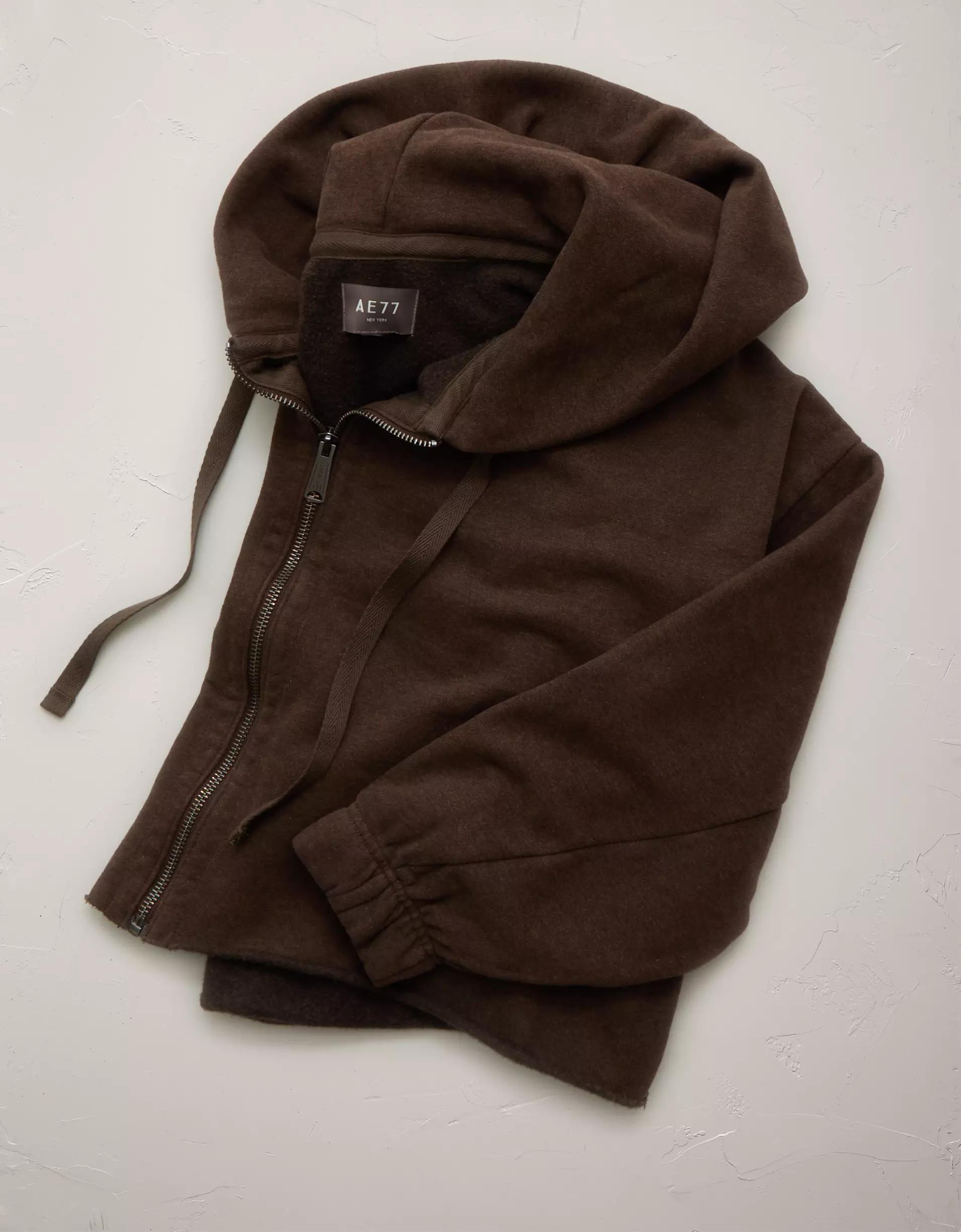 AE77 Premium Zip-Up Hoodie Product Image
