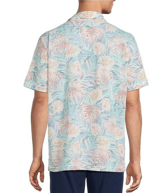 Tommy Bahama IslandZone Costa Wave Positano Palms Short Sleeve Woven Shirt Product Image