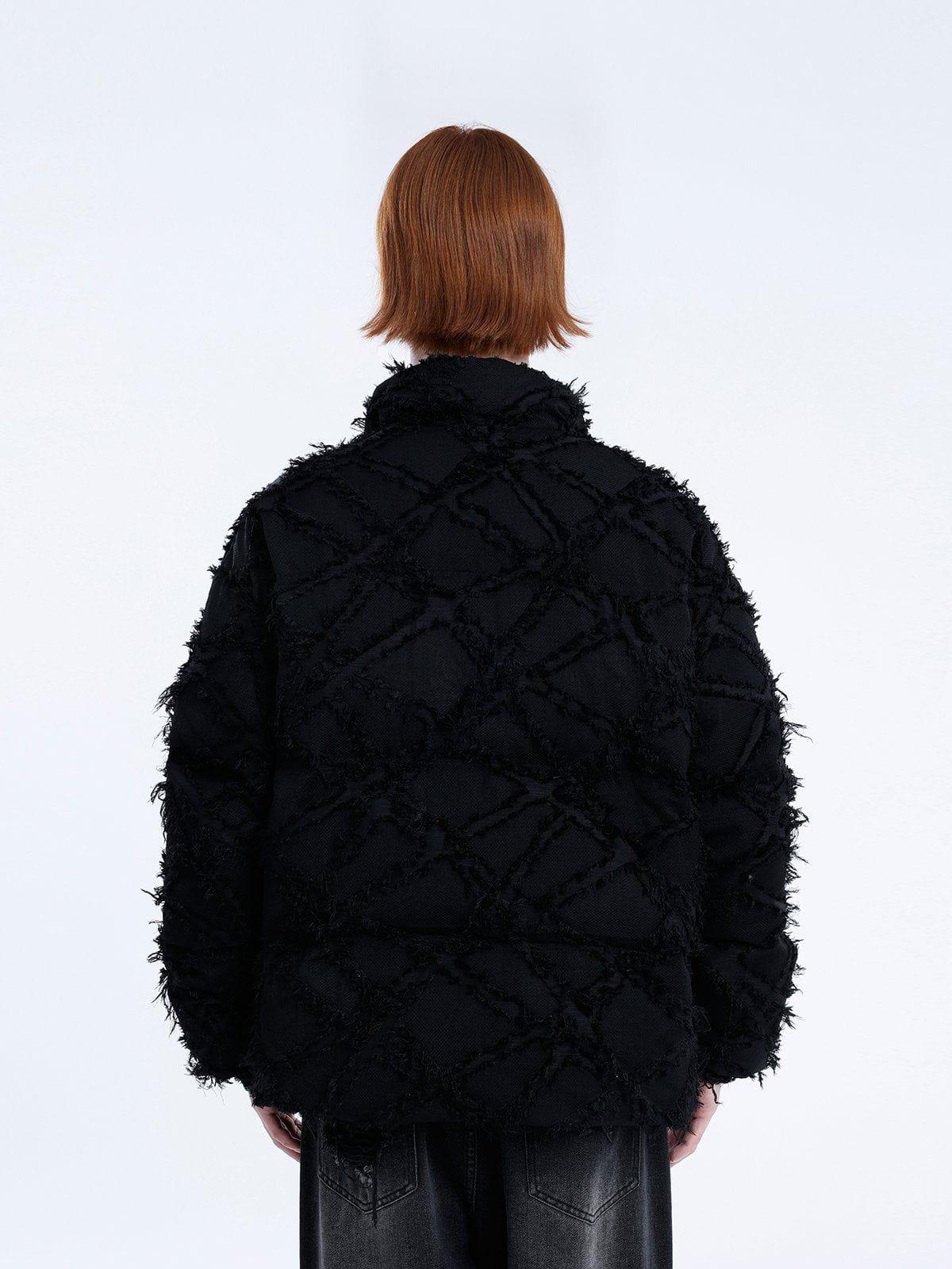 Aelfric Eden Solid Fringe Puffer Down Coat Product Image