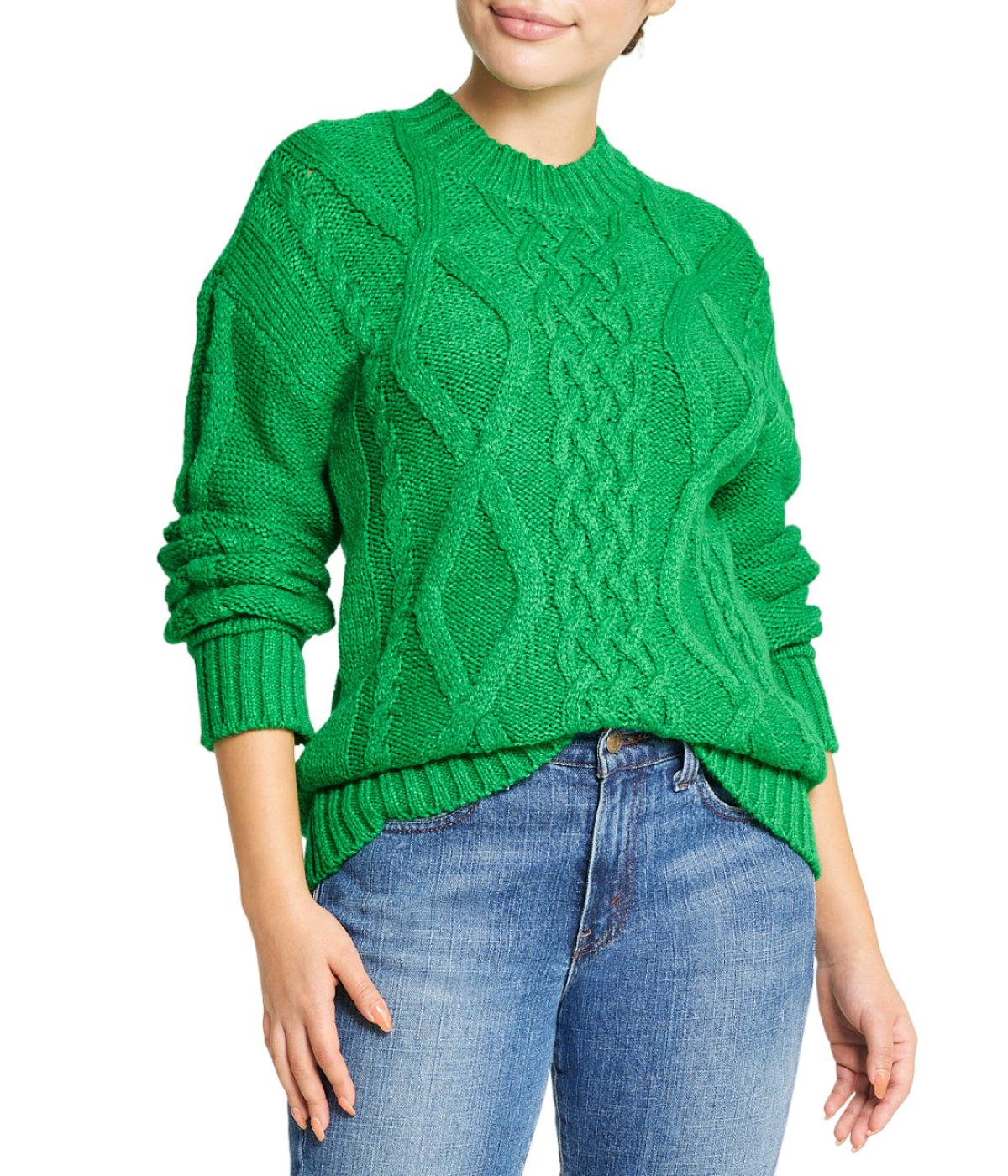 Cable Pullover Sweater Product Image