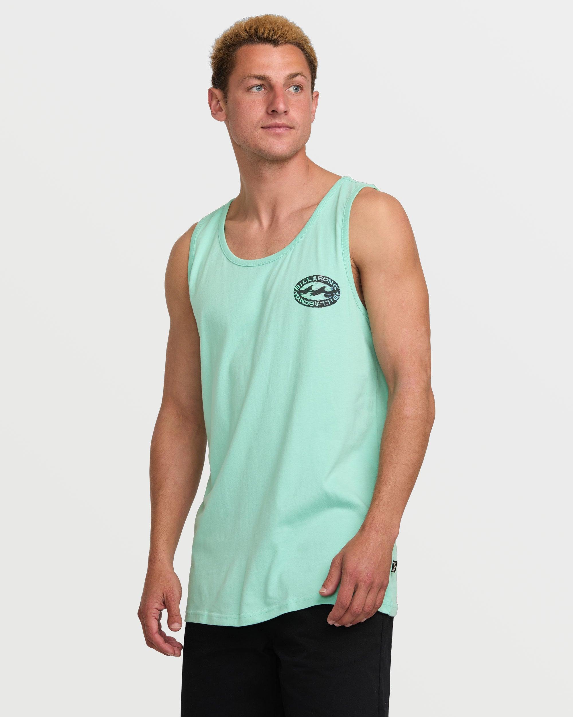 Stretch Wave Premium Tank - Bermuda Male Product Image