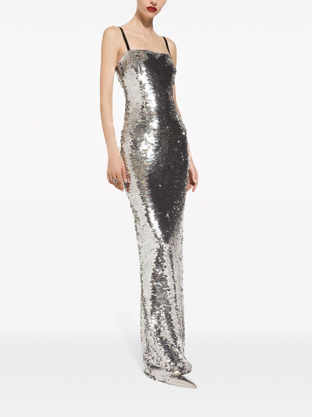 sequin-embellished maxi dress Product Image