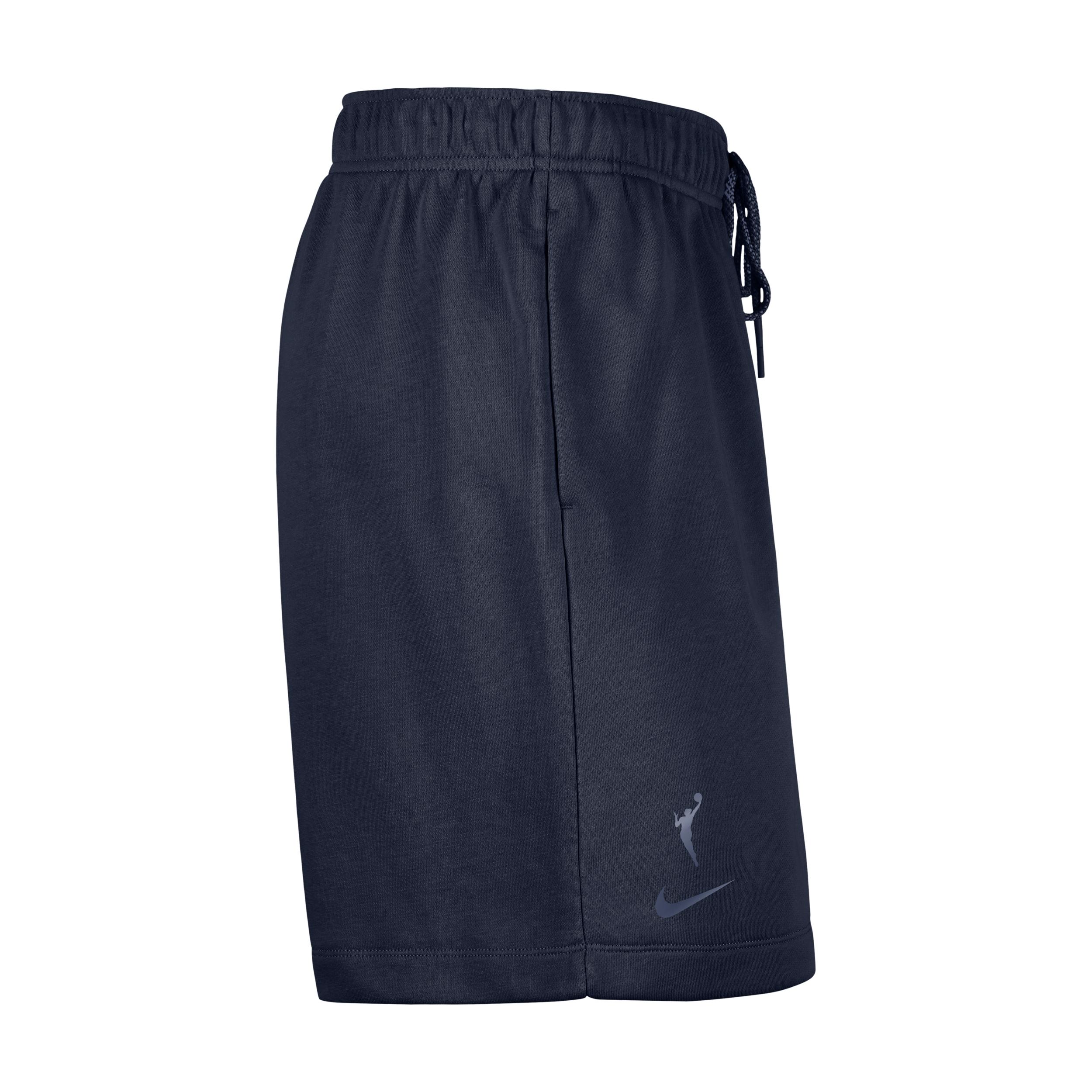 Las Vegas Aces Nike Womens WNBA 6 Fleece Shorts | HF6477-010 Product Image