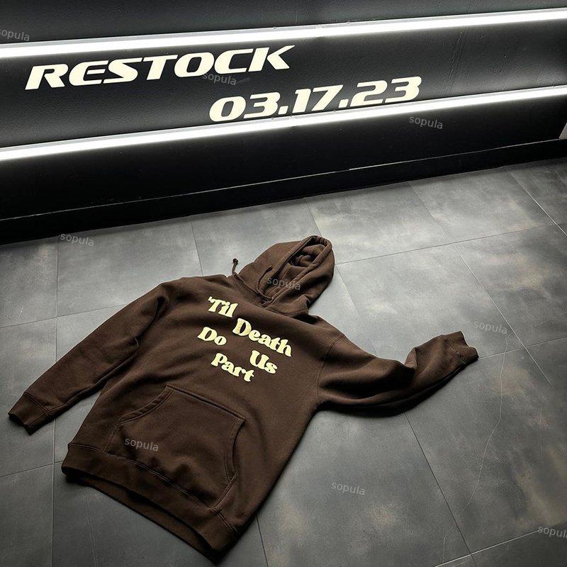 Til Death Do Us Part Graphic Puff Print Hoodie Product Image