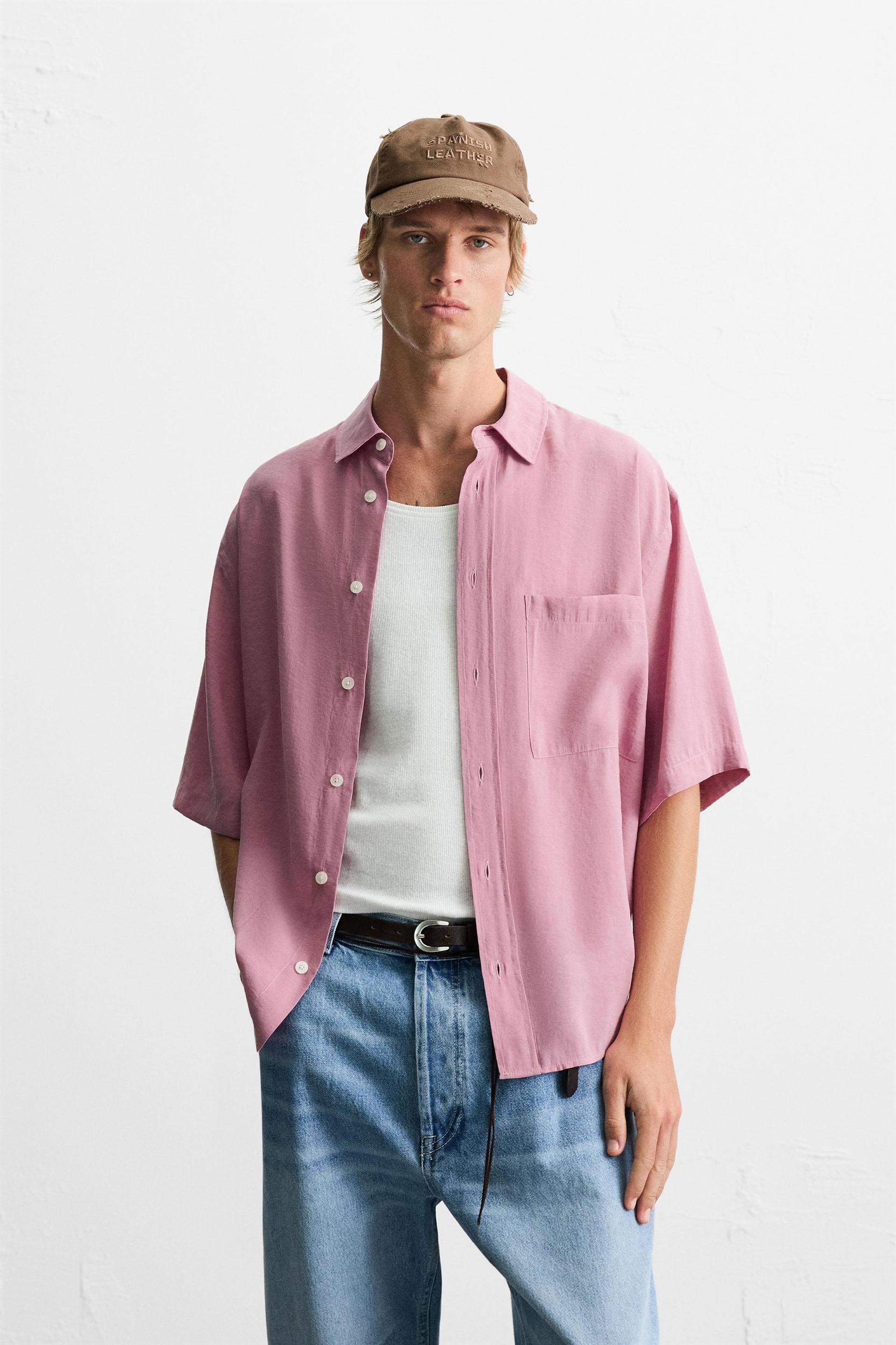 RELAXED FIT FLOWY SHIRT Product Image