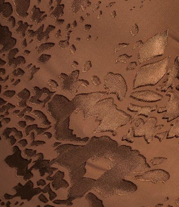 ASTR the Label Gaia Floral Print Cowl Neck Sleeveless Slip Dress Product Image