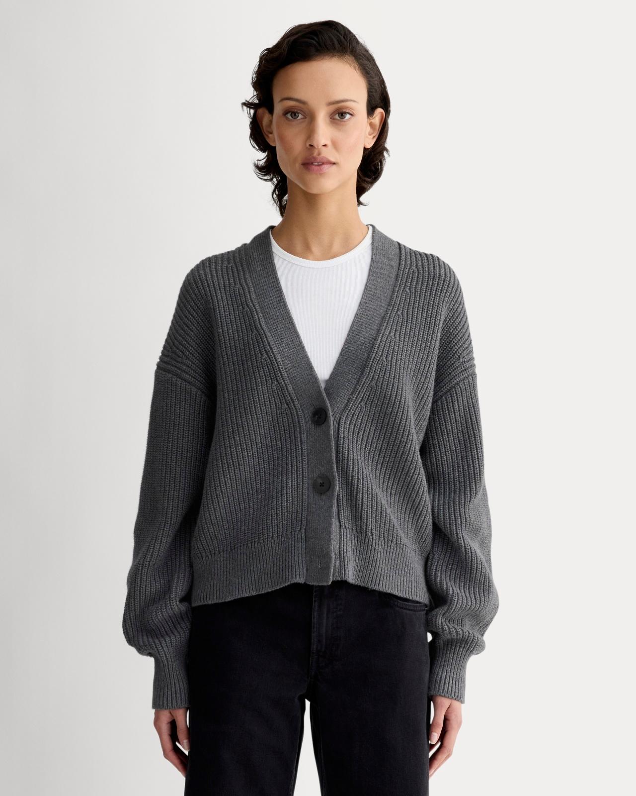 Womens Boxy Cardigan in Everyday Cotton by Everlane Product Image