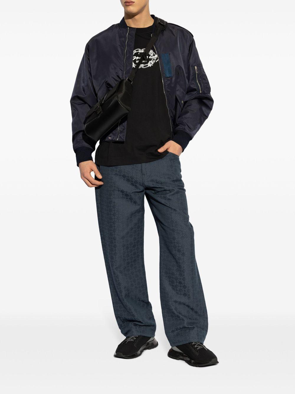 Medallion logo cotton T-shirt Product Image