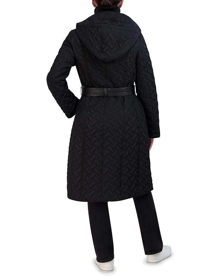 Taffeta Down Coat With Bib Product Image