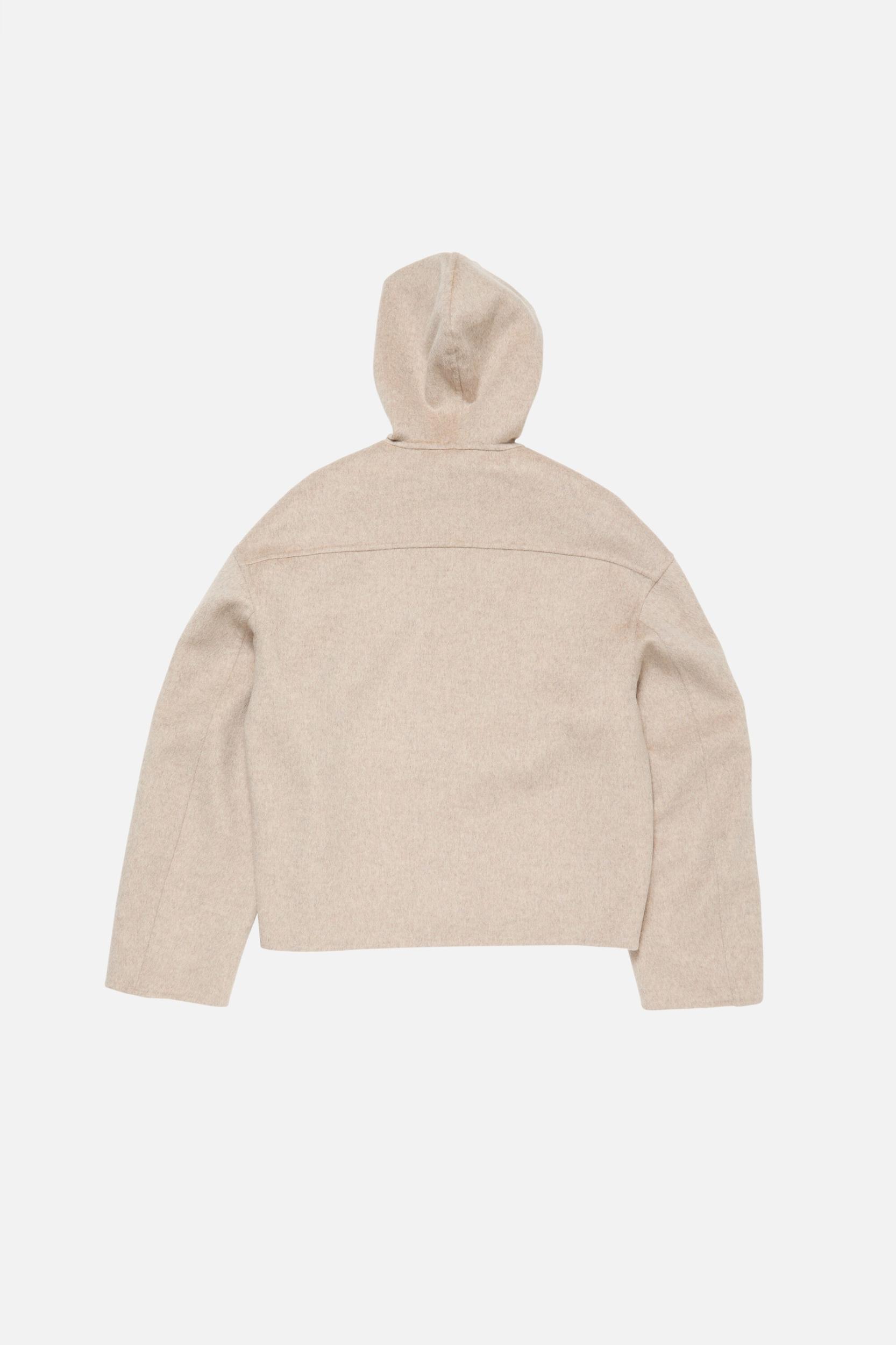 Hooded cashmere jacket Product Image