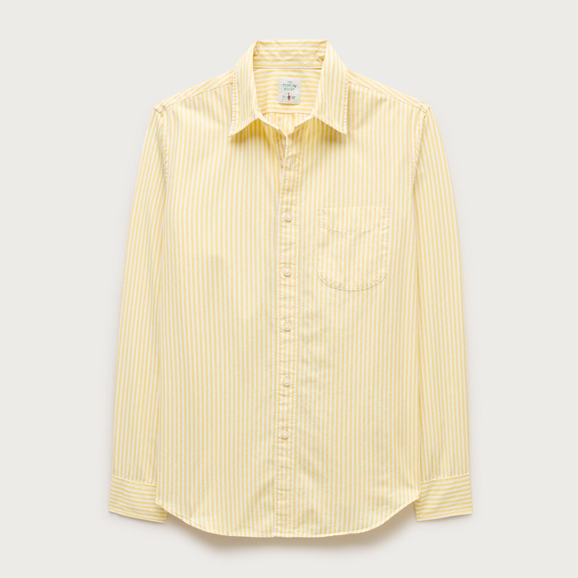 Poplin shirt with point collar Product Image