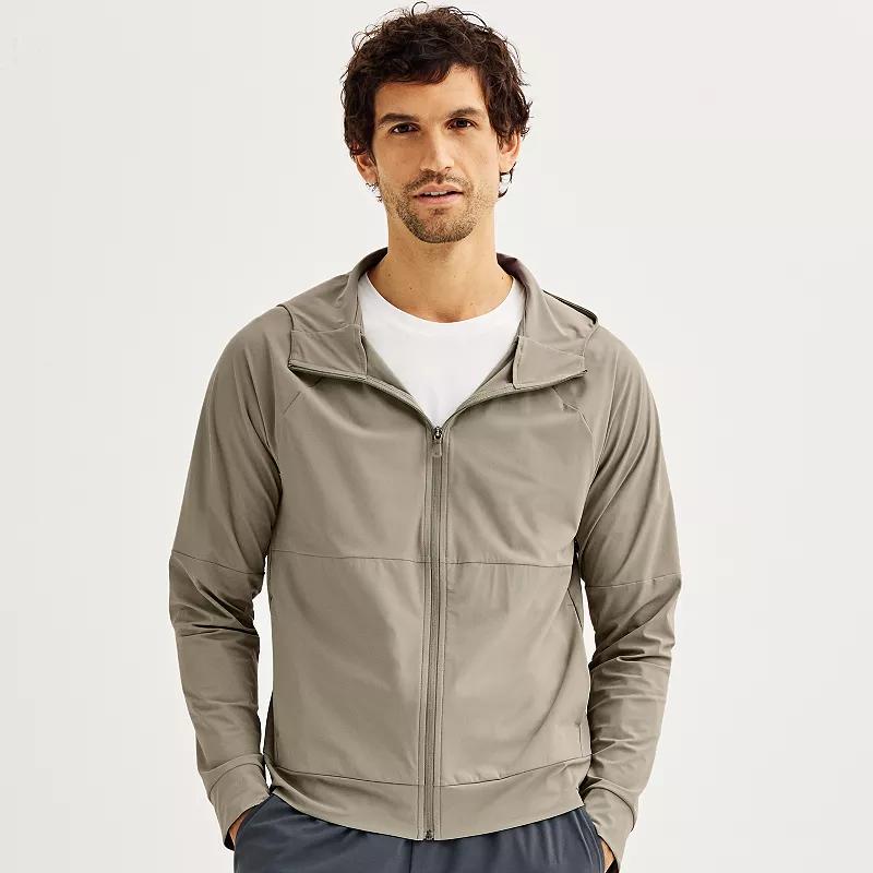 Men's Tek Gear® Performance Zip-Up Hooded Jacket,  Product Image