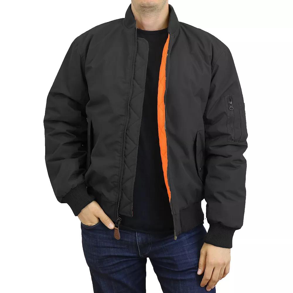 Men's Spire by Galaxy Heavyweight MA-1 Flight Jacket,  Product Image