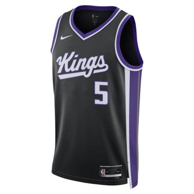 De'Aaron Fox Sacramento Kings 2023/24 Icon Edition Nike Dri-FIT NBA Swingman Jersey Product Image