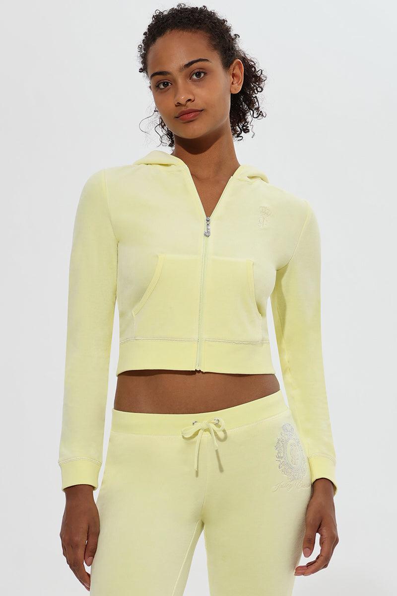 Crown Heritage Cotton Velour Hoodie Product Image